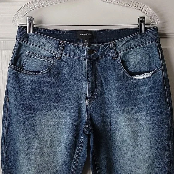 Who What Wear, size 8, blue, 99% cotton 1% spanx - Picture 4 of 6